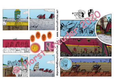 01.04.2020 Erste Runde beim Colorieren von Teil 4 geschafft