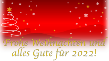 24.12.2021 – Frohe Weihnachten